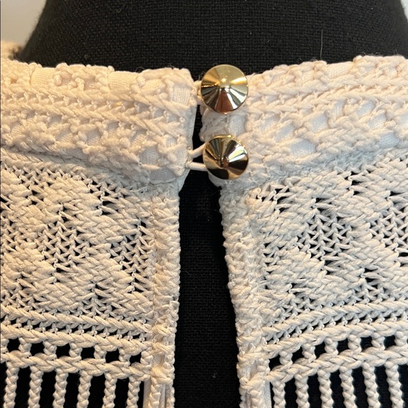 Guess Ivory Crochet Maxi Dress - Picture 8 of 12